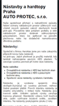 Mobile Screenshot of nastavby-hardtopy.cz